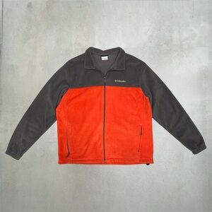 Columbia Men's Performance Jacket in Orange and Gray